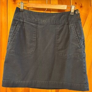 Banana Republic Navy Blue Skirt